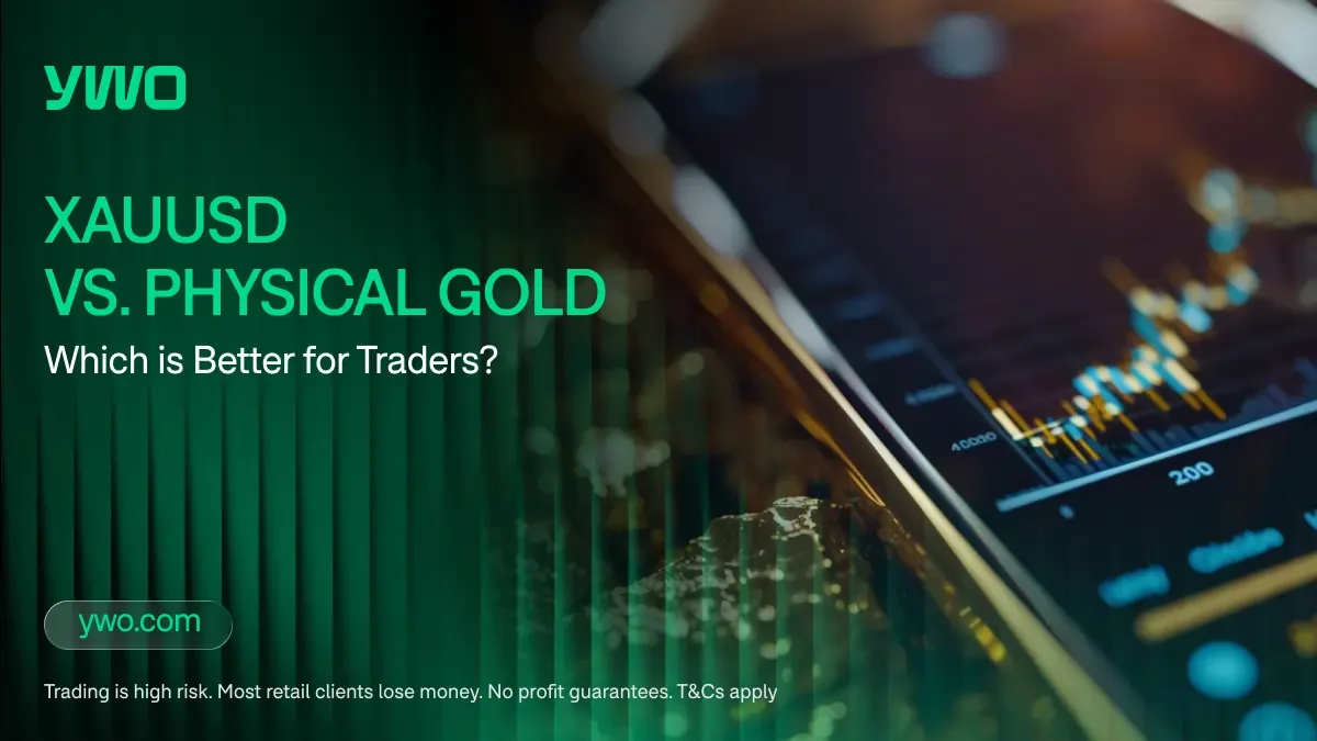 XAUUSD เทียบกับทองคำแท่ง: อะไรดีกว่าสำหรับเทรดเดอร์?